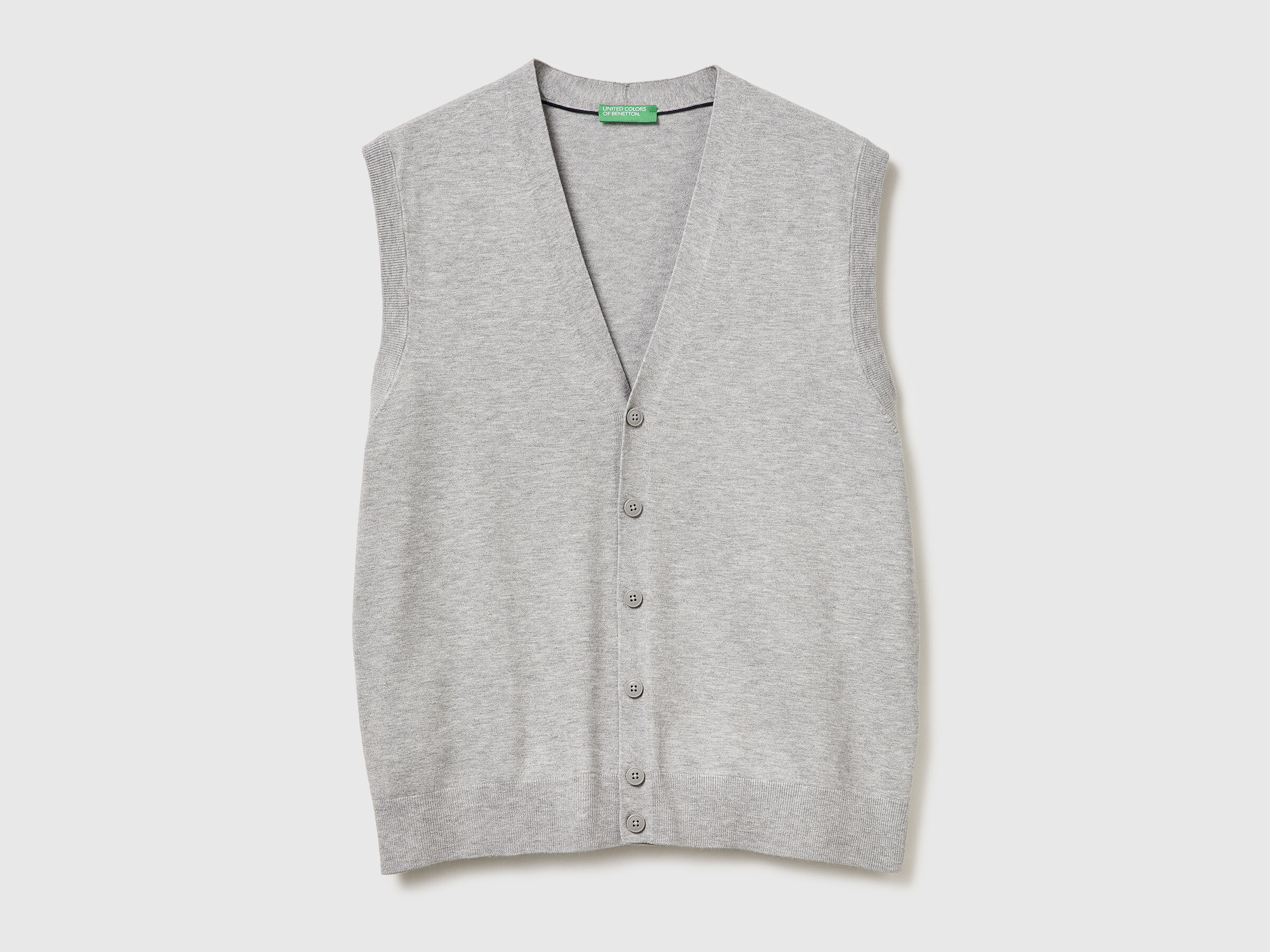 S/L V NECK SWEATER Men image number 5
